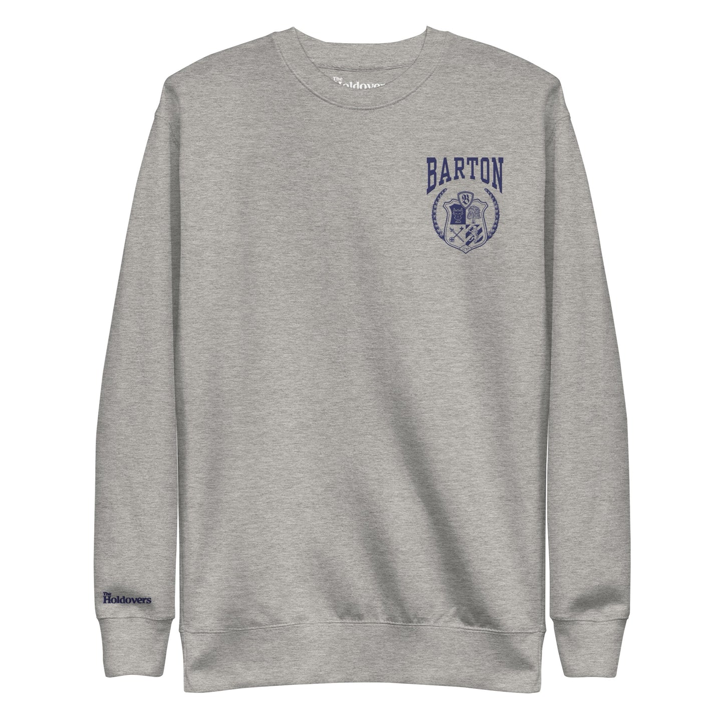 The Holdovers Barton Academy Embroidered Crewneck Sweatshirt