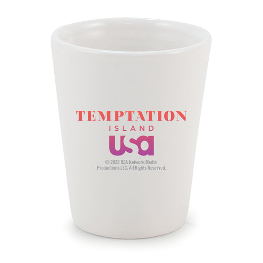 Temptation Island Shot On Love Shot Glass