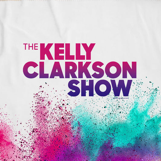 The Kelly Clarkson Show Color Splash Sherpa Blanket