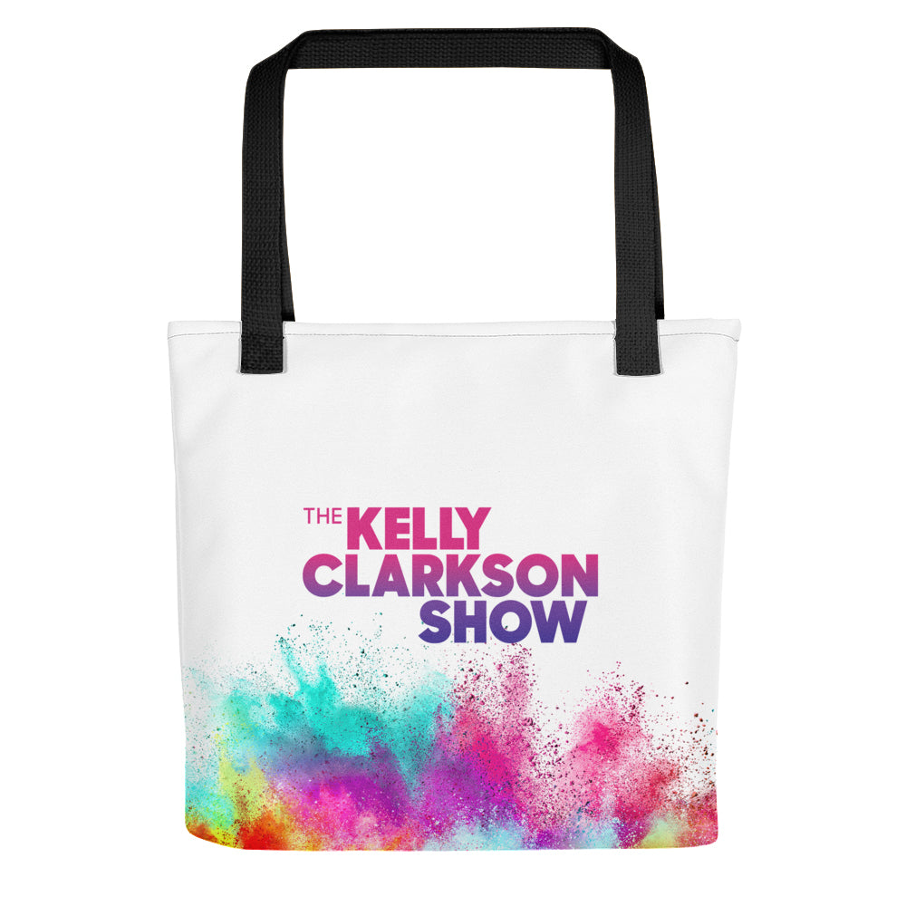 The Kelly Clarkson Show Color Splash Premium Tote Bag