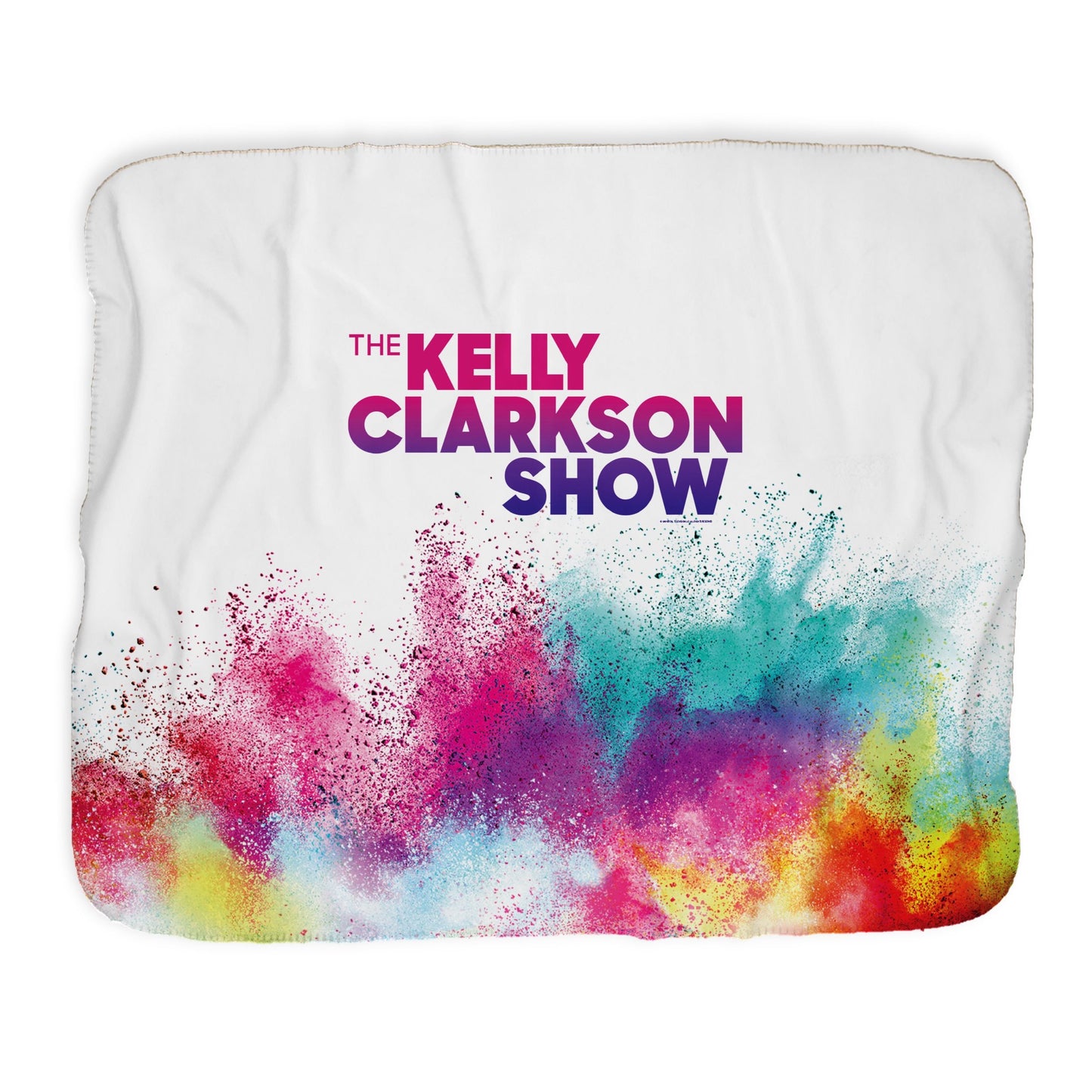 The Kelly Clarkson Show Color Splash Sherpa Blanket