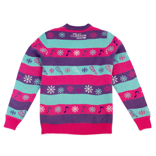 The Kelly Clarkson Show Happy Holidays Y'all Holiday Sweater - Pink