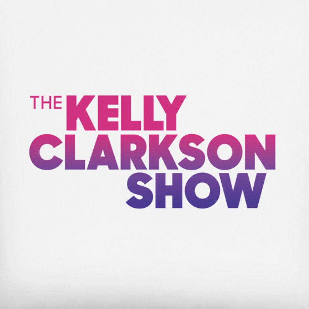 The Kelly Clarkson Show Logo White Beach Bag