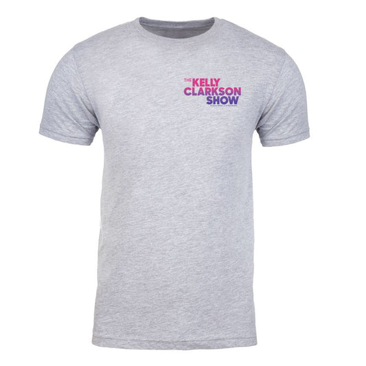 The Kelly Clarkson Show Multi-Color Left Chest Logo Adult Short Sleeve T-Shirt