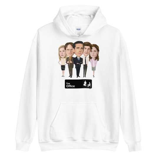 The Office Character Lineup Hooded Sweatshirt