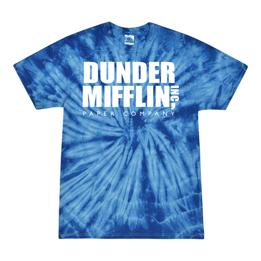 The Office Dunder Mifflin Tie-Dye Short Sleeve T-Shirt