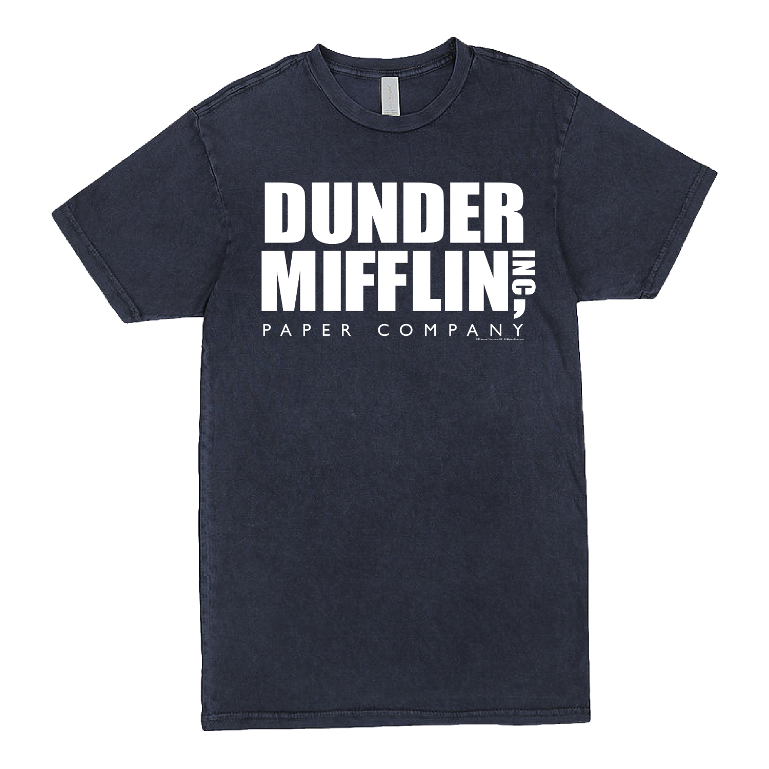 The Office Dunder Mifflin Distressed Short Sleeve T-Shirt