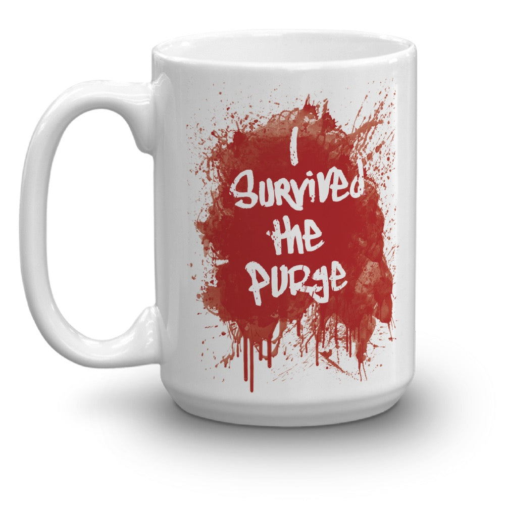 The Purge I Survived The Purge White Mug