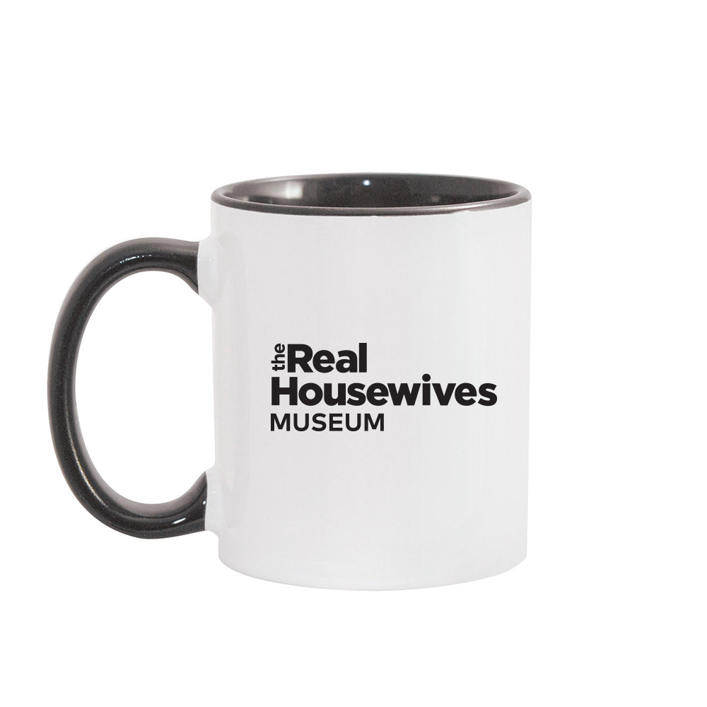 The Real Housewives Museum Collection Logo Two-Tone Mug