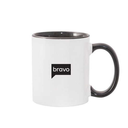 The Real Housewives Museum Collection Logo Two-Tone Mug