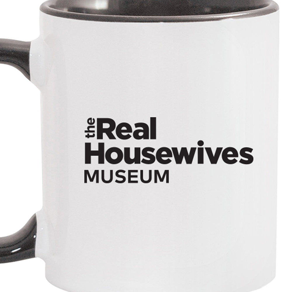 The Real Housewives Museum Collection Logo Two-Tone Mug