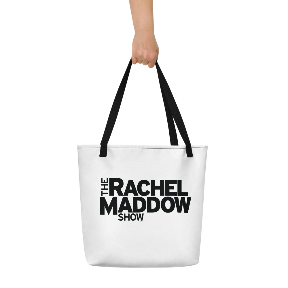 The Rachel Maddow Show Logo Beach Bag