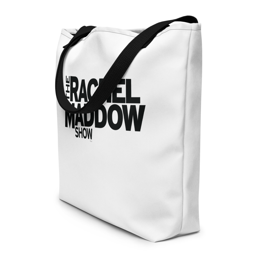 The Rachel Maddow Show Logo Beach Bag