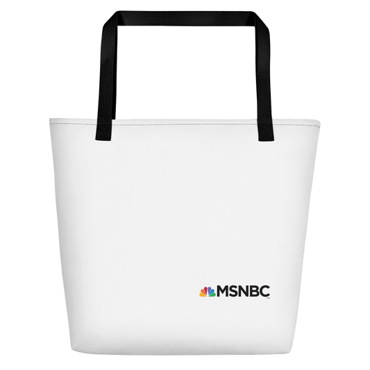 The Rachel Maddow Show Logo Beach Bag