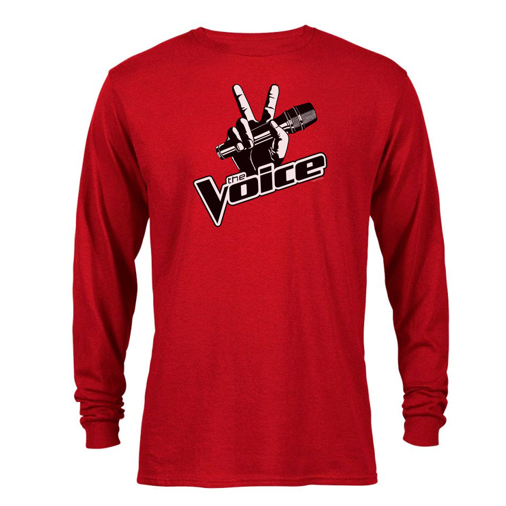 The Voice Logo Adult Long Sleeve T-Shirt