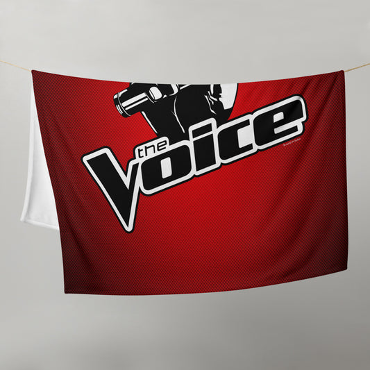 The Voice Logo Fleece Blanket