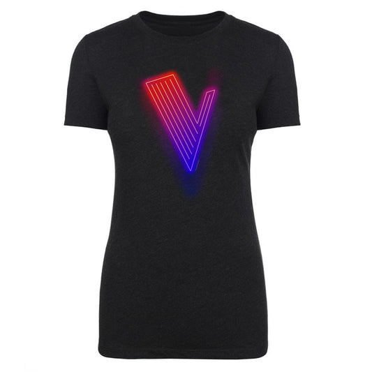 The Voice Neon Logo Women's Tri-Blend T-Shirt