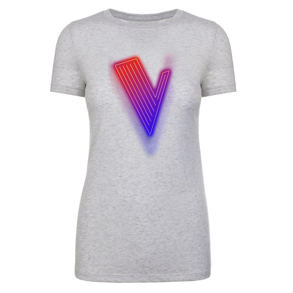 The Voice Neon Logo Women's Tri-Blend T-Shirt
