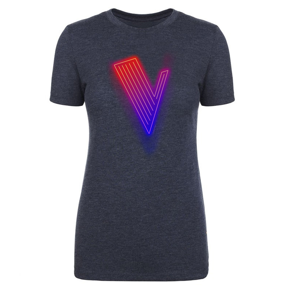 The Voice Neon Logo Women's Tri-Blend T-Shirt