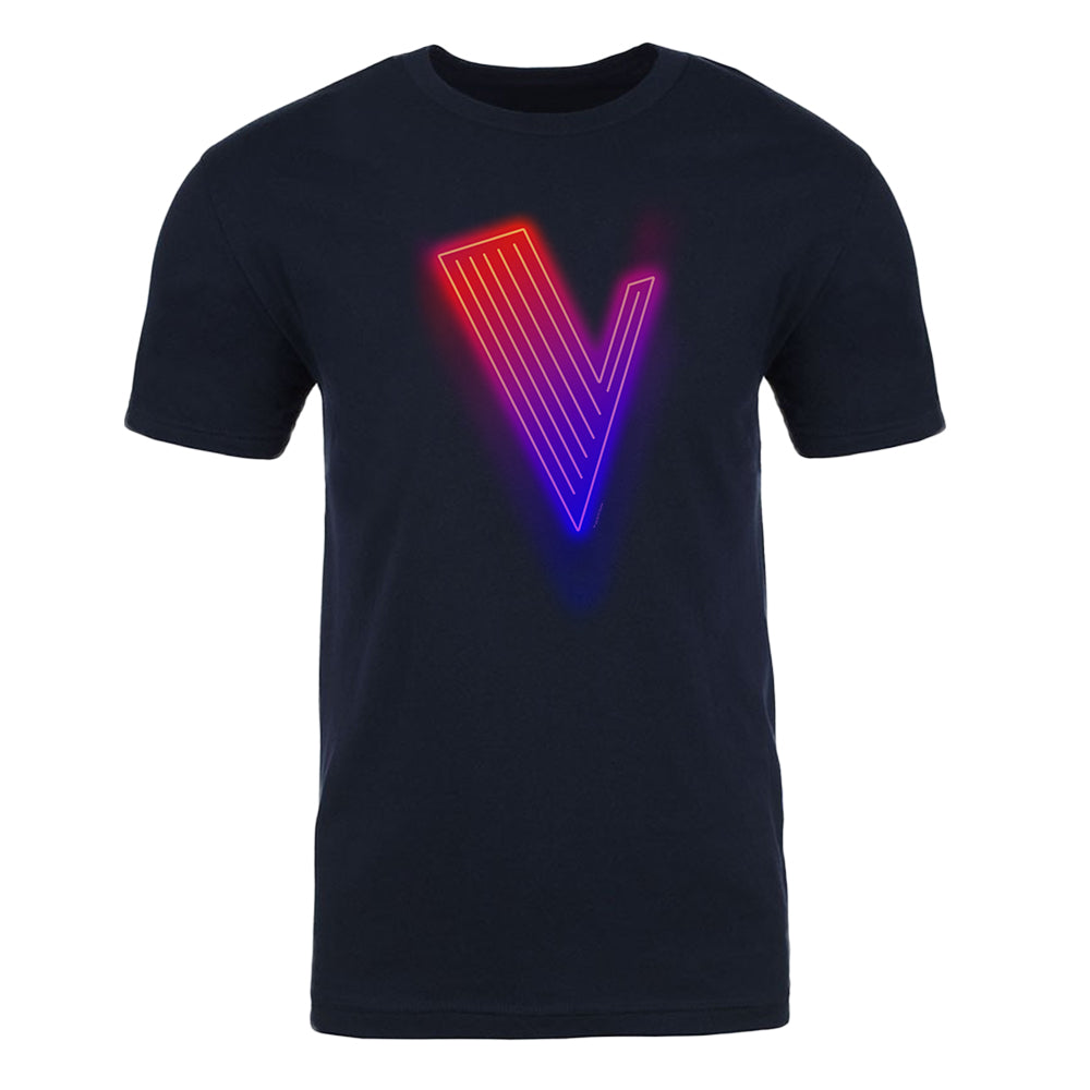 The Voice Neon Logo Adult Short Sleeve T-Shirt