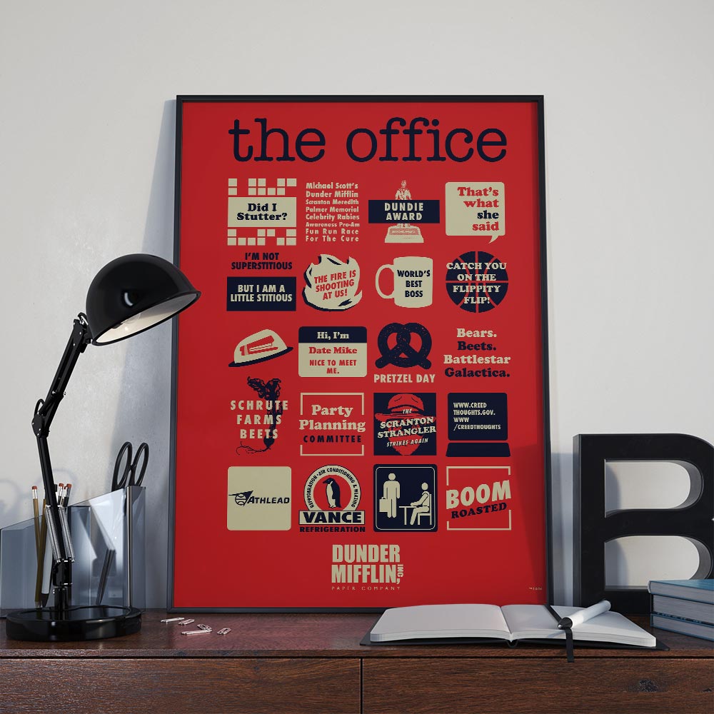 The Office Quote Mash-Up Poster