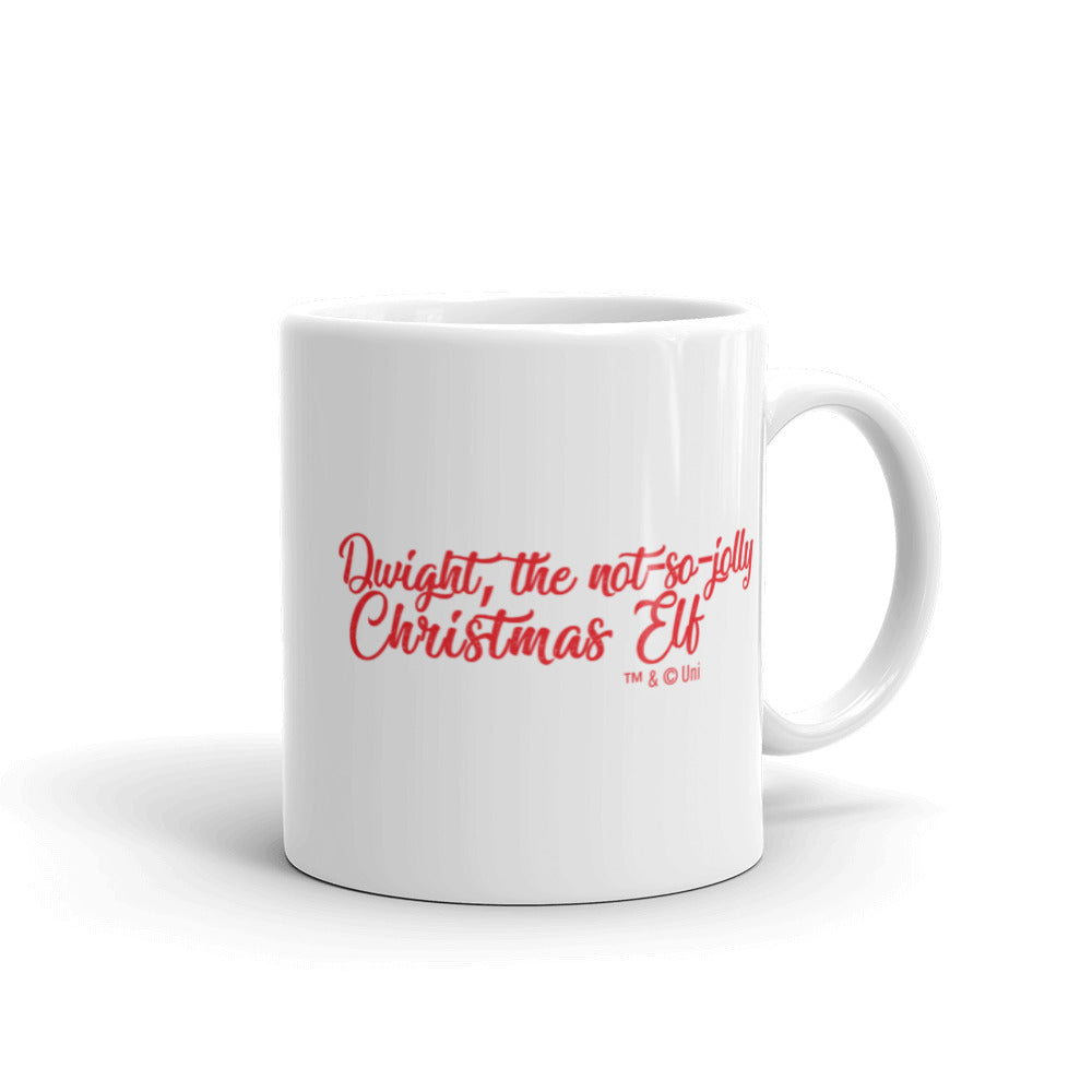 The Office Dwight Elf White Mug