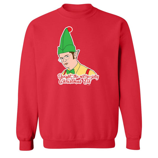 The Office Dwight Elf Fleece Crewneck Sweatshirt