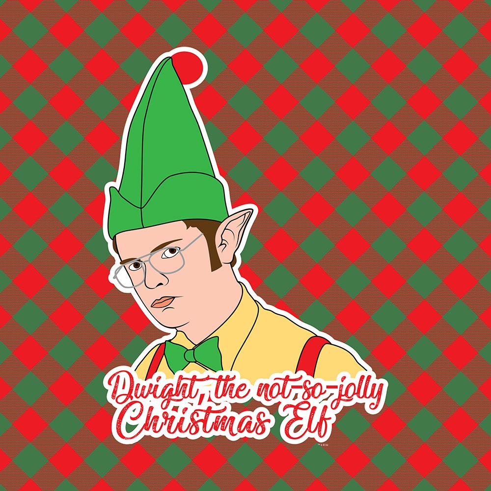 The Office Dwight Elf Sherpa Blanket