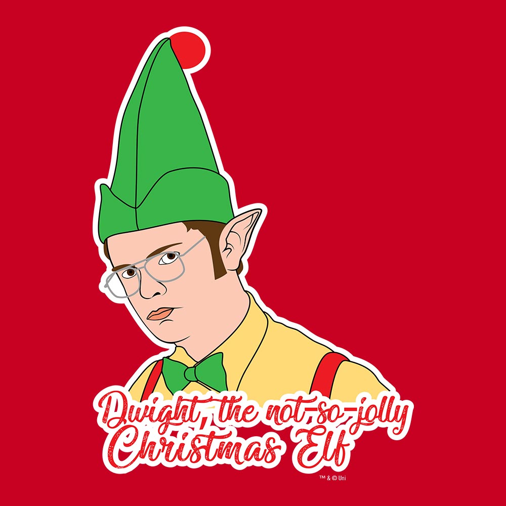 The Office Dwight Elf Adult Long Sleeve T-Shirt