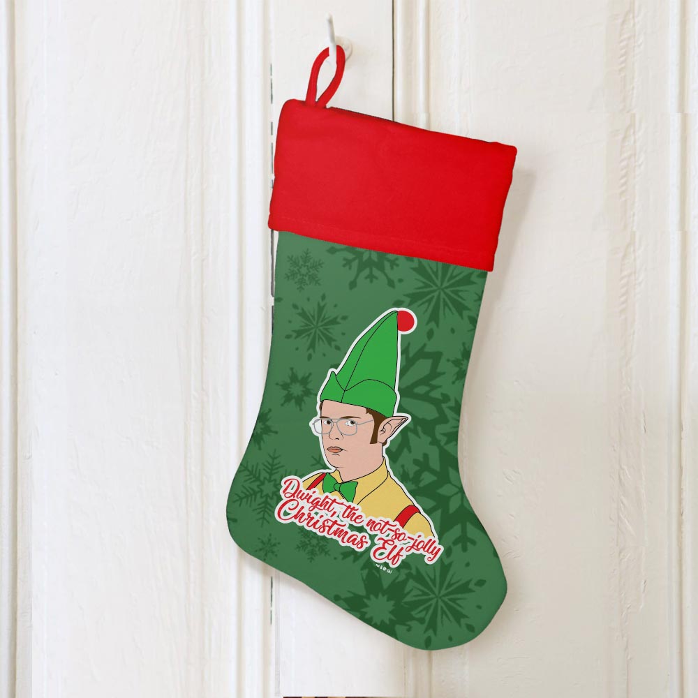 The Office Dwight Elf Stocking