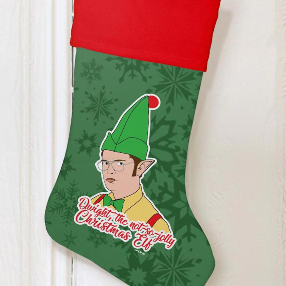 The Office Dwight Elf Stocking