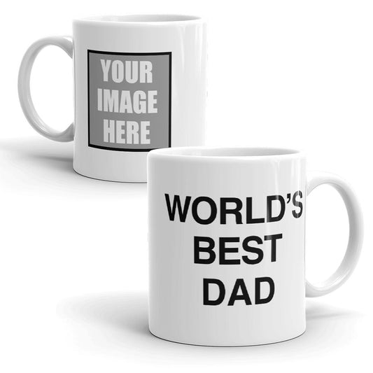 The Office Personalized World's Best Dad White Mug