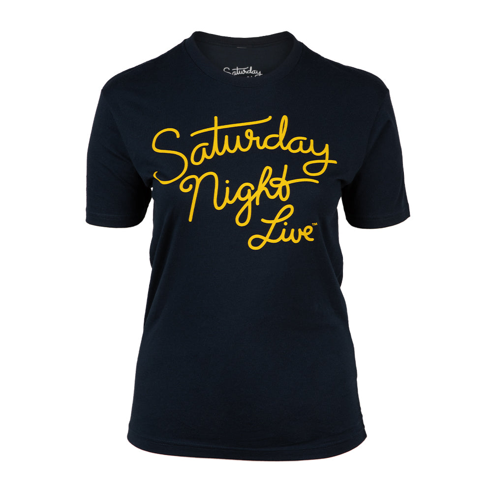 Saturday Night Live Script Logo Tee