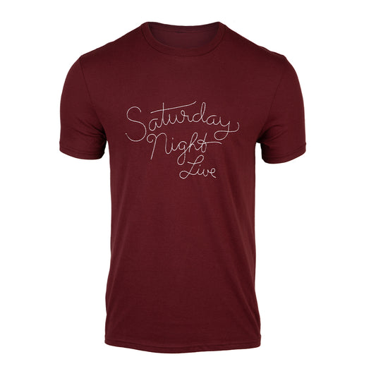 Saturday Night Live Stitched Logo Tee
