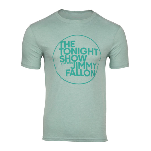 The Tonight Show Starring Jimmy Fallon Sage Tonal Circle Logo Tee