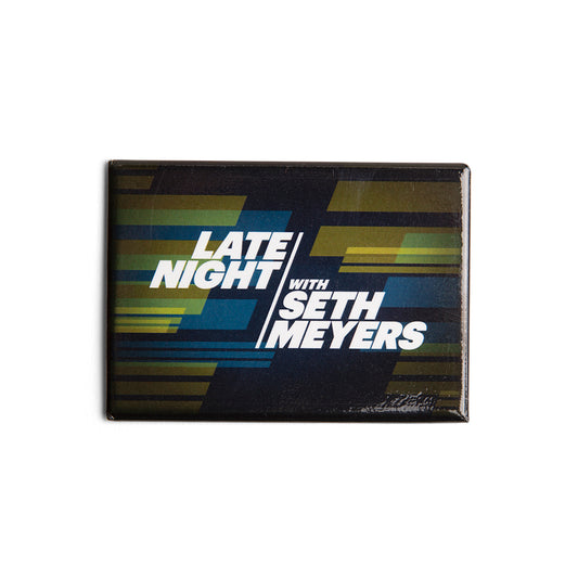 Late Night with Seth Meyers Logo Magnet