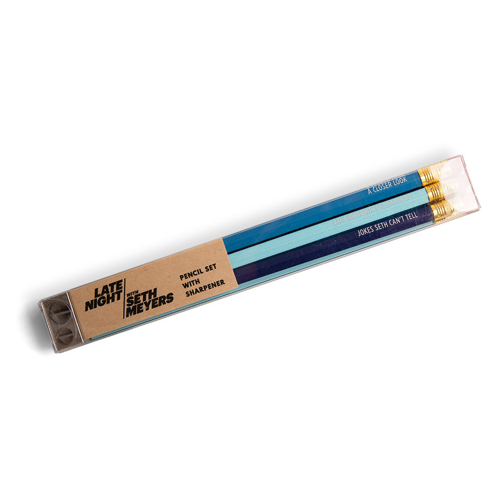 Late Night with Seth Meyers Pencil Set