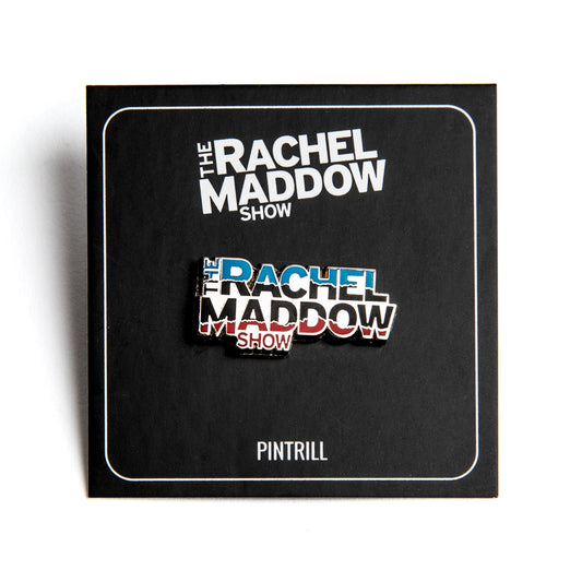 The Rachel Maddow Show Pintrill Logo Pin
