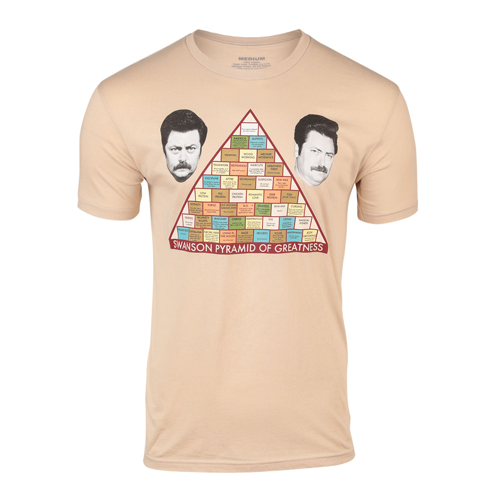Parks and Recreation Pyramid of Greatness Tee