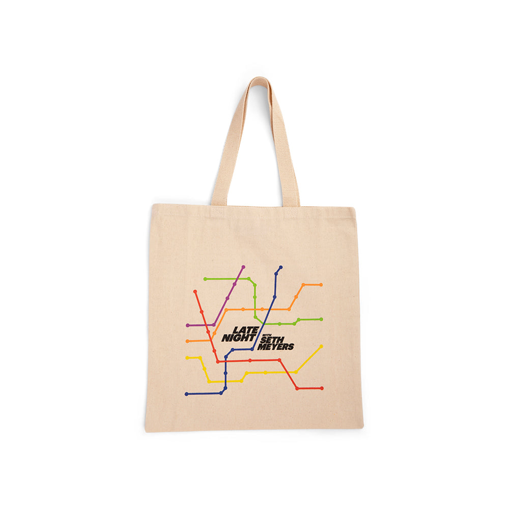 Late Night with Seth Meyers Subway Tote
