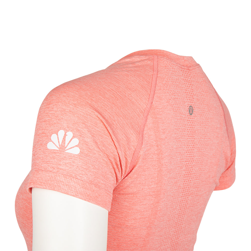 NBC // lululemon Pink Swiftly Tech Short Sleeve Crew