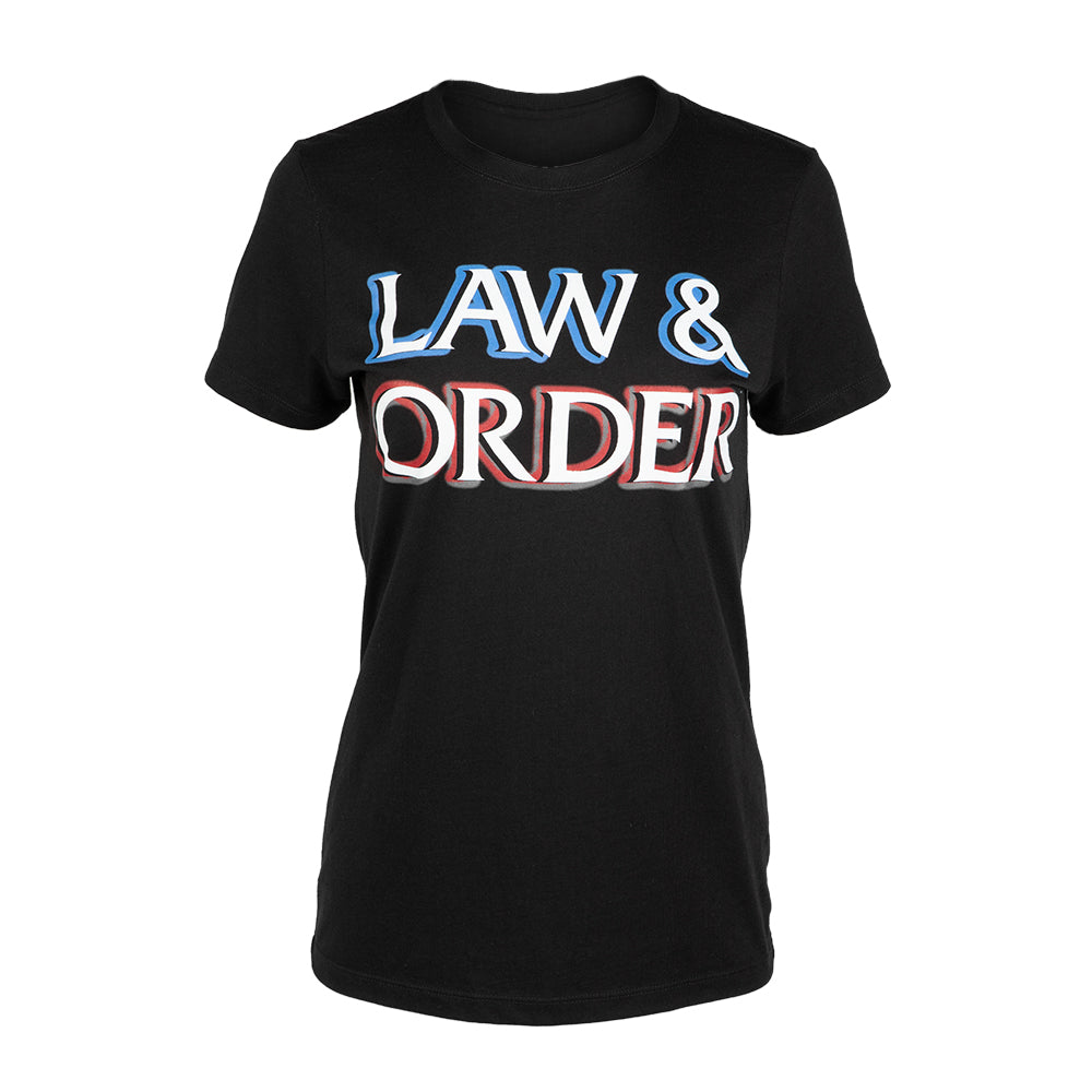 Law and Order Women's Logo Tee