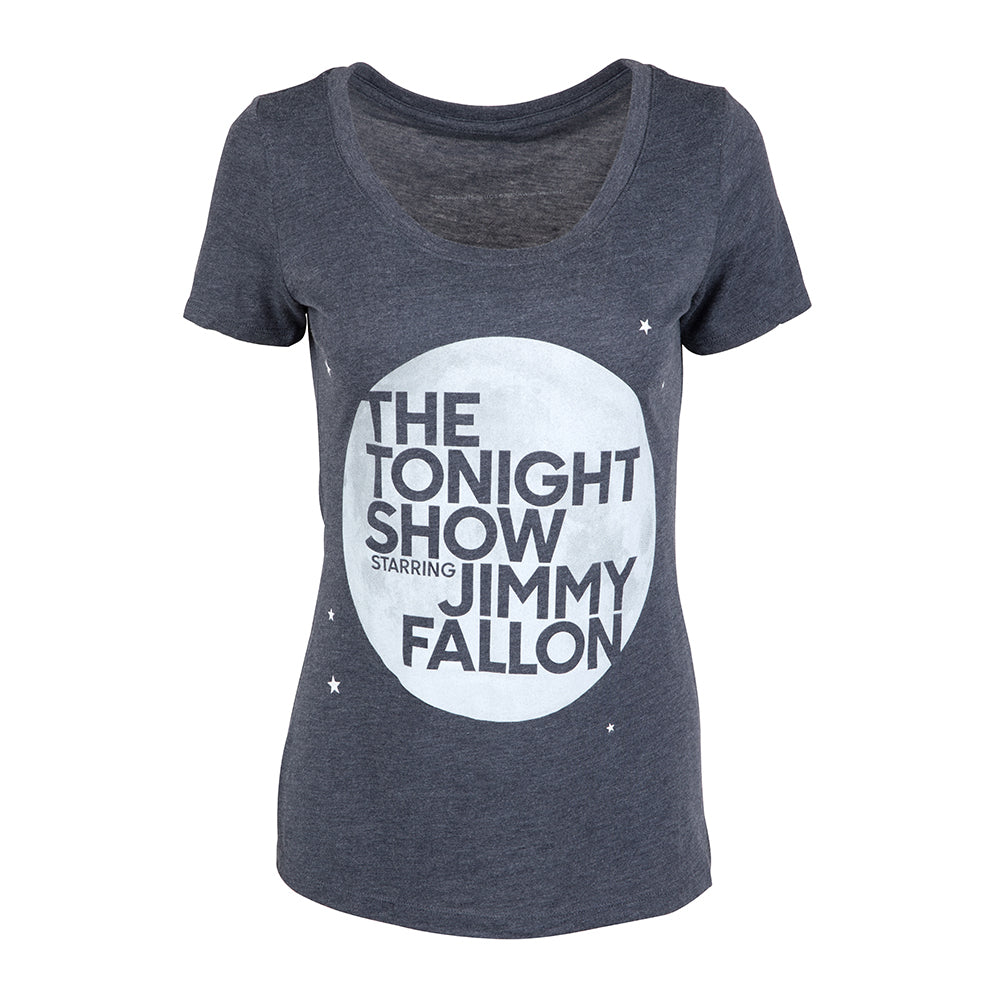 The Tonight Show Starring Jimmy Fallon Women’s Moon and Stars Tee