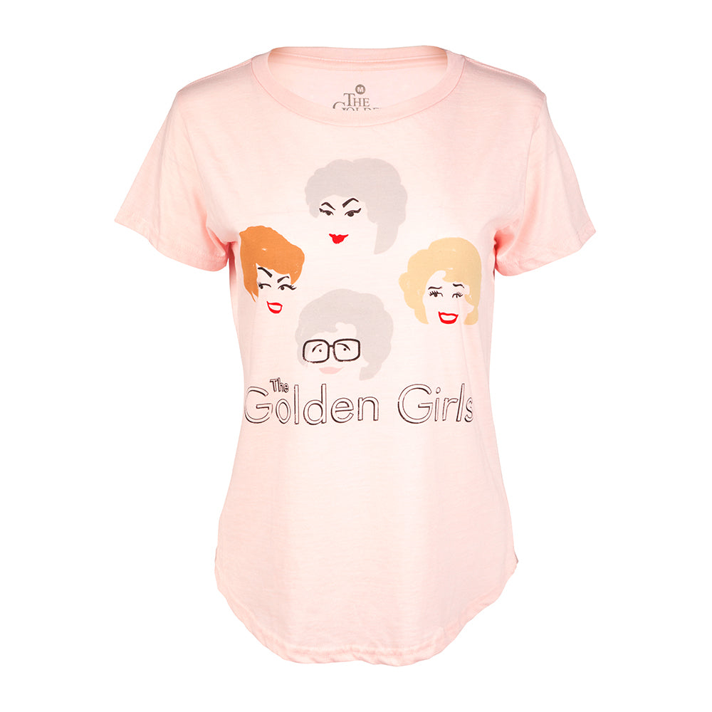 The Golden Girls Retro Pink Tee