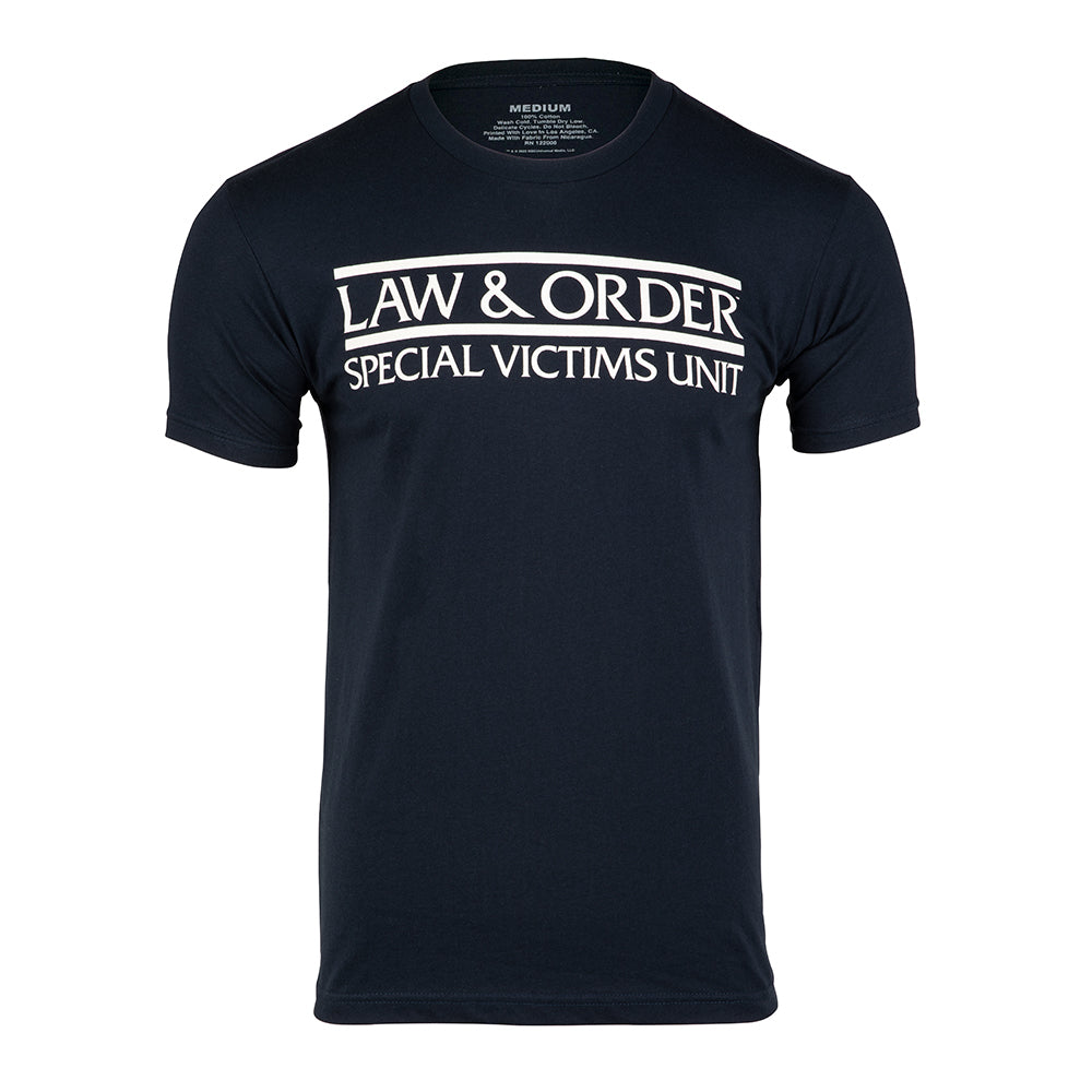 Law & Order: SVU Logo Tee | The Shop at NBC Studios – NBC Store