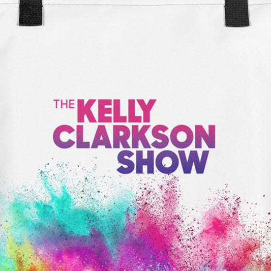 The Kelly Clarkson Show Color Splash Premium Tote Bag