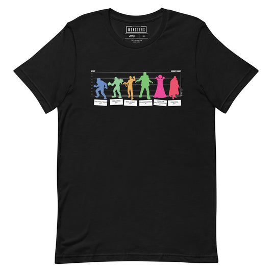 Universal Monsters Line Up T-Shirt