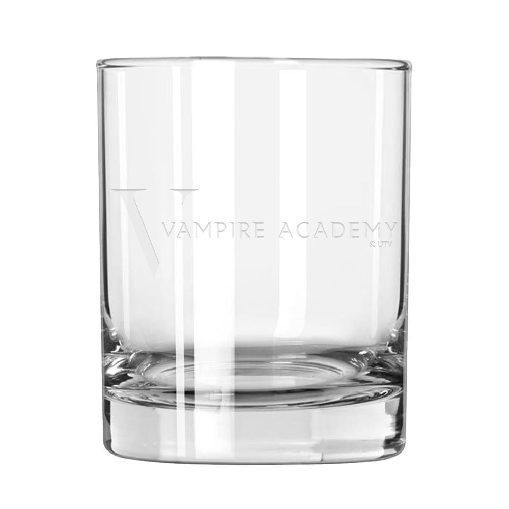 Vampire Academy Boceto's Night Club Laser Engraved Rocks Glass