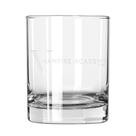 Vampire Academy Boceto's Night Club Laser Engraved Rocks Glass