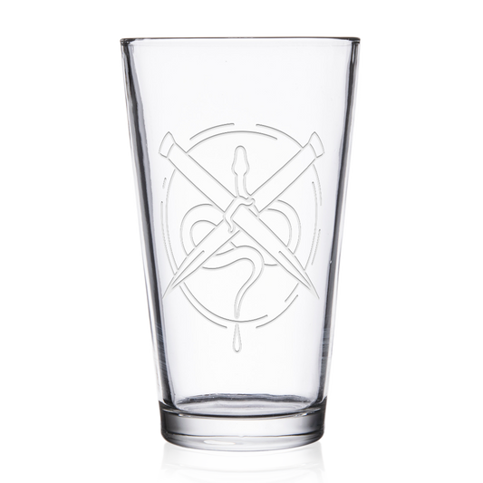 Vampire Academy Boceto's Night Club Laser Engraved Pint Glass